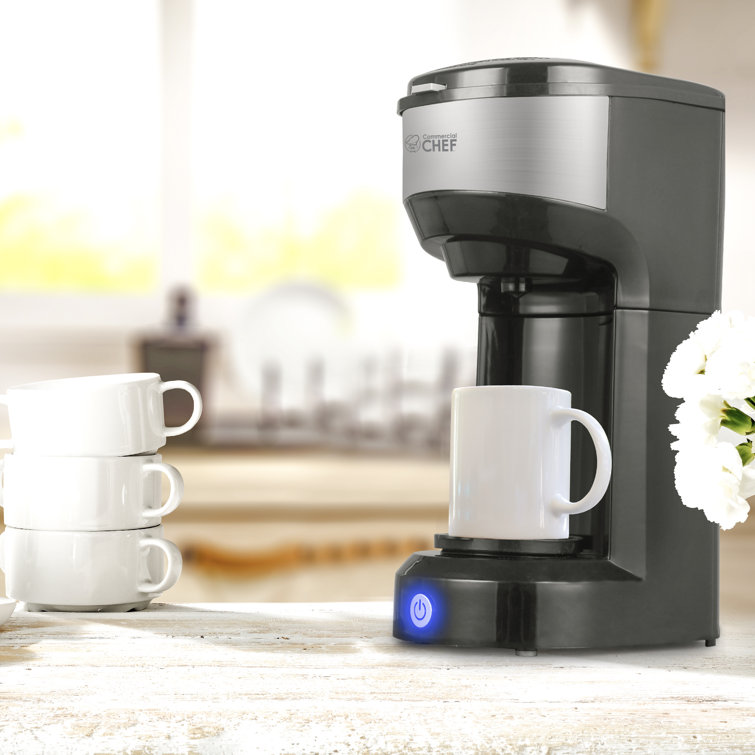 Single serve commercial outlet coffee maker